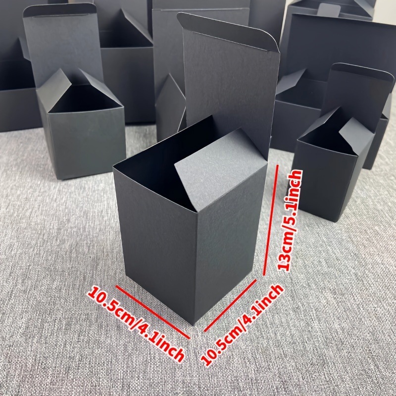 20 Matte Black Gift Boxes for Jewelry Packaging
